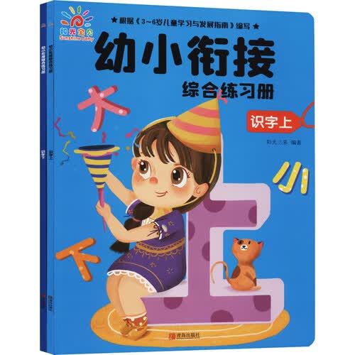 幼小衔接综合练习册：识字（套装上下册）封面