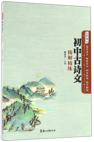 初中古诗文精解精练（九年级下）封面