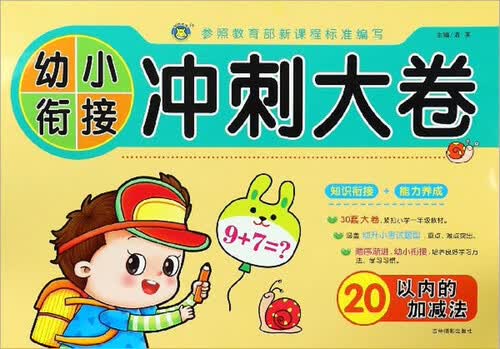 20以内的加减法/幼小衔接冲刺大卷封面