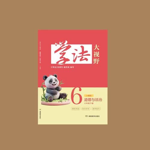 学法大视野 道德与法治六年级下册（人教版）封面