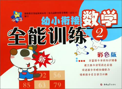 幼小衔接全能训练：数学2（彩色版）封面