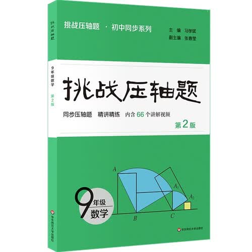 挑战压轴题 九年级数学（第2版）封面