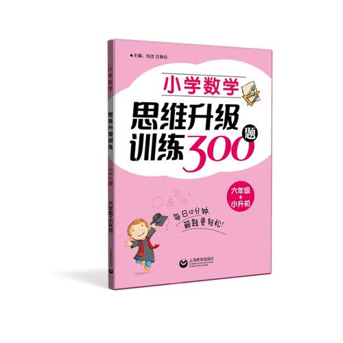 小学数学思维升级训练300题（六年级+小升初）封面