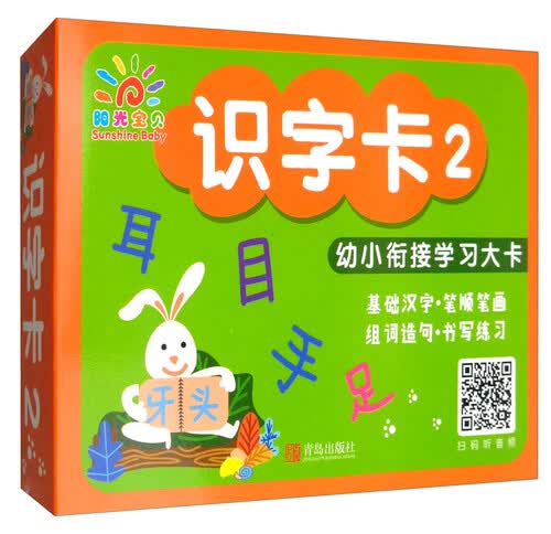 识字卡2/幼小衔接学习大卡封面