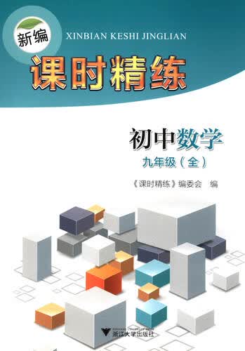 新编课时精练：初中数学（九年级全）封面