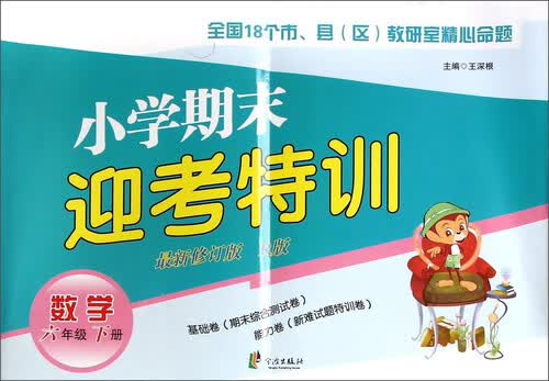 小学期末迎考特训：数学（六年级下 R版 新修订版）封面