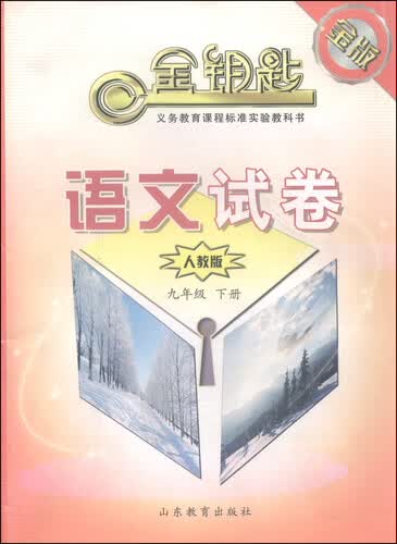 金钥匙 语文试卷 九年级下册（人教版 金版）封面