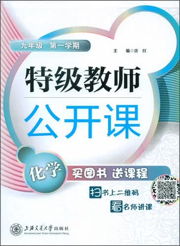 特级教师公开课：化学(9年级 第1学期)封面