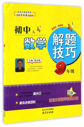 初中数学解题技巧（九年级 新课标 通用版）封面