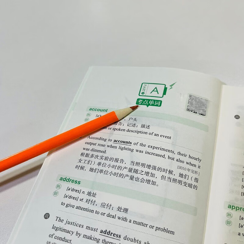 新东方 恋练有词：考研英语(一)熟词僻义速记大全 考研单词小开本便携口袋书详情图