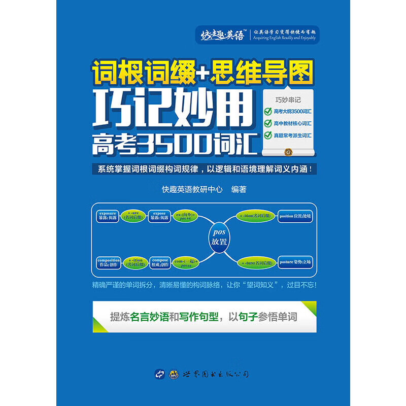 词根词缀+思维导图 · 巧记妙用高考3500词汇
