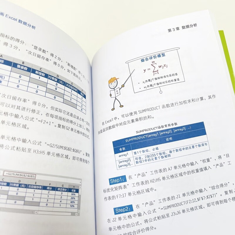 漫画EXCEL数据分析