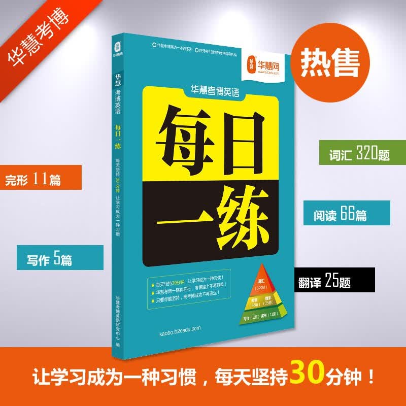 华慧考博英语2026年每日一练含历年真题答案解析（各院校真题）详情图