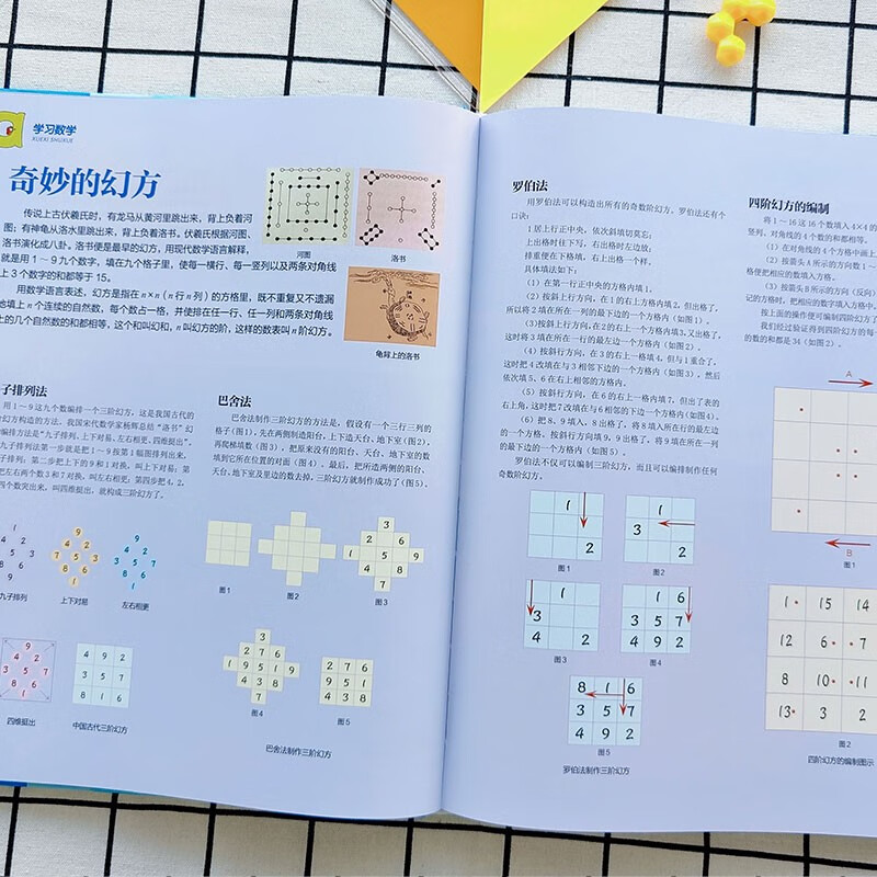 中国儿童数学百科全书 精装正版 小学生数学思维训练 6-12岁趣味数学游戏 少儿数学启蒙入门读物详情图