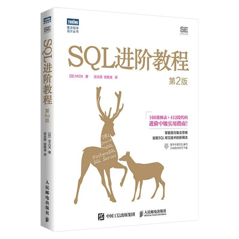 SQL进阶教程+SQL必知必会+SQL基础教程+SQL数据分析 四册