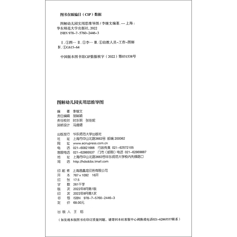 图解幼儿园实用思维导图详情图