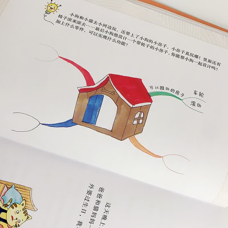 快乐读书吧：小狗的小房子 思维导图版 （二年级上 ）详情图