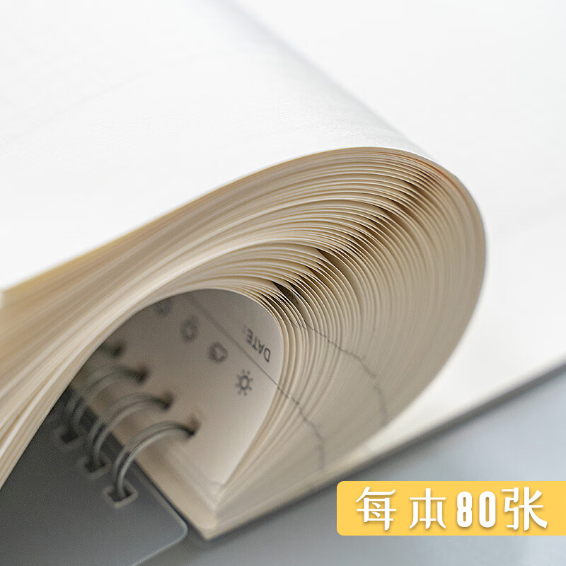 思维导图本笔记本16K大号康奈尔本子图稿纸大学生网格小学生笔记 1本/A4思维导图模板尺+荧光笔详情图