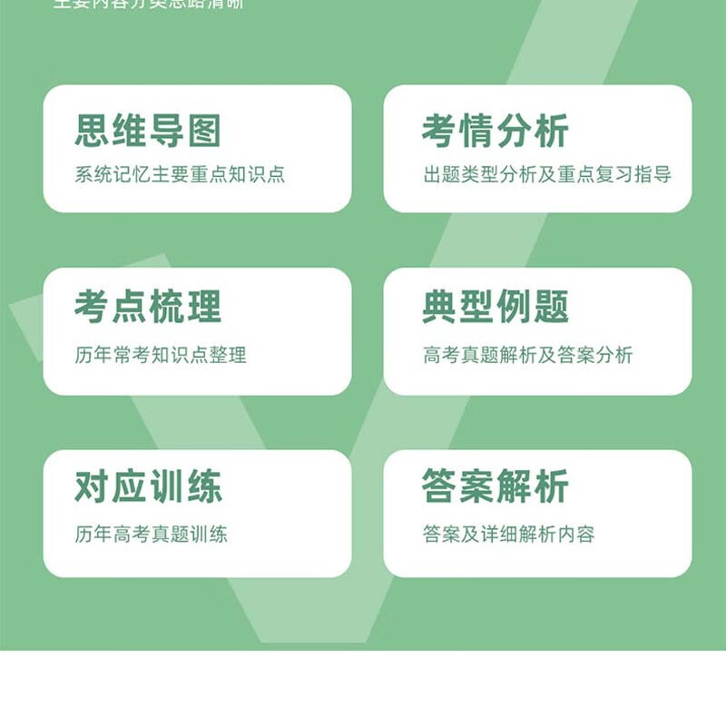 高考高频考点 生物高中通用必刷题高考真题思维导图答案解析高三高中总复习资料教辅分类专项训练试题专题众阅详情图