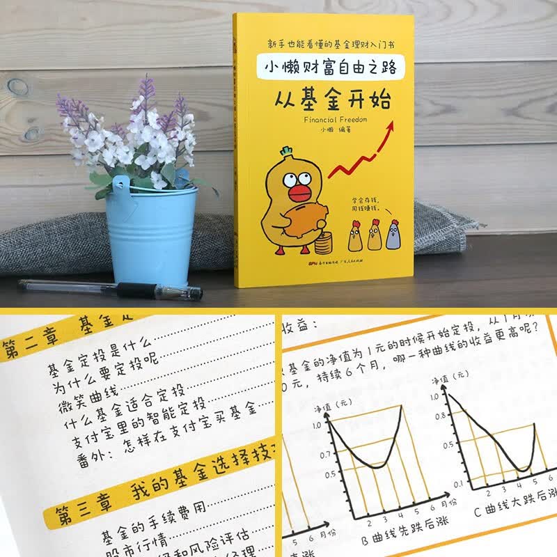 小懒财富自由之路：从基金开始 零基础学基金个人理财投资 零基础学经济金融理财股市 解读理财入门知识 基金股票投资图书籍 【单本】小懒财富自由之路：从基金开始详情图