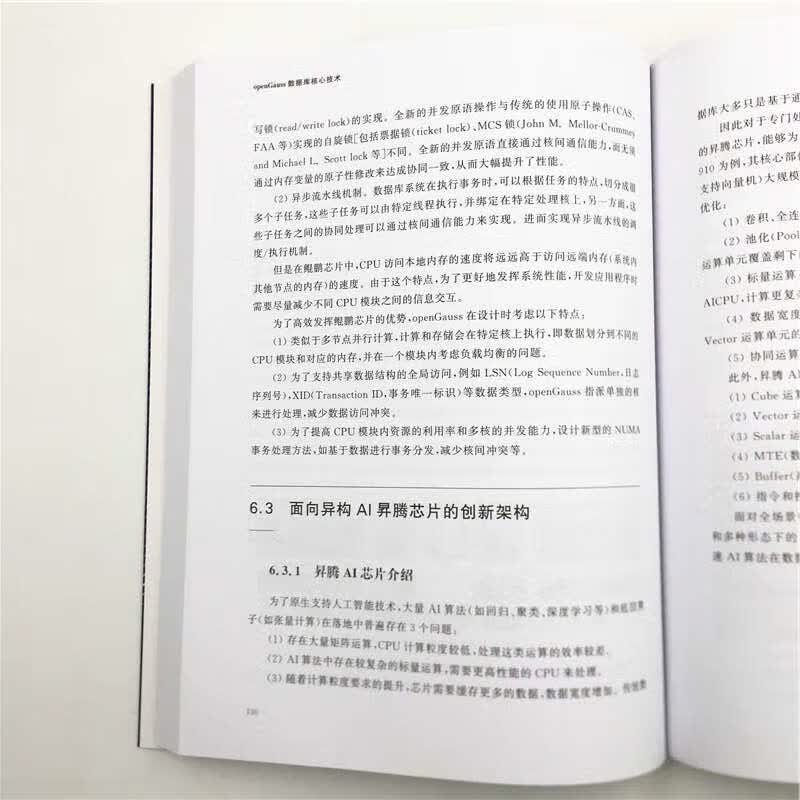 openGauss数据库核心技术（华为智能计算技术丛书）详情图