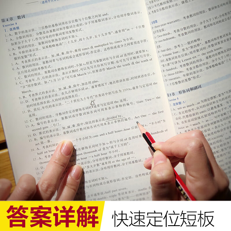 大学必备英语语法（附赠语法速查手册）（适用于大学四六级、专四、专八及考研英语）
