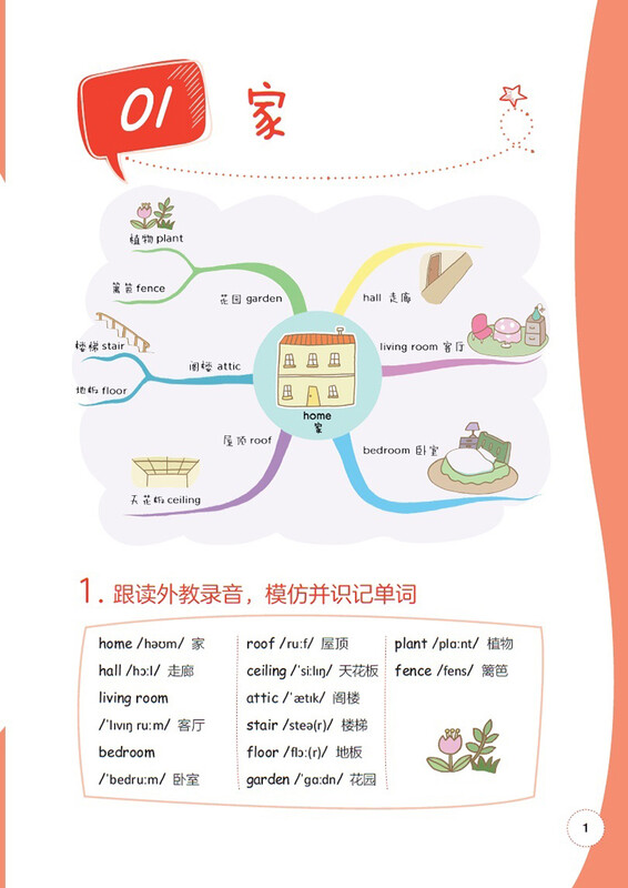 用思维导图速记：小学生英语单词（赠62堂音频课 全彩漫画版 全面覆盖必背单词）详情图