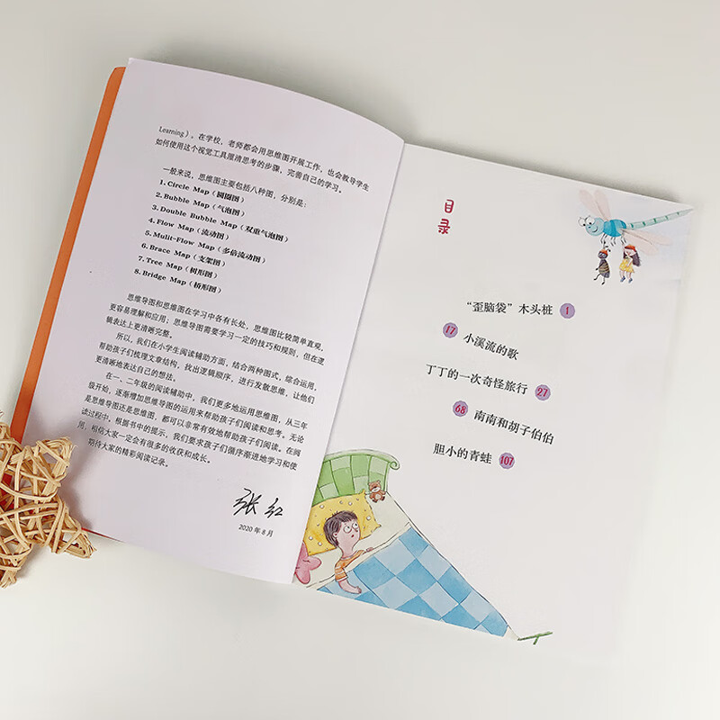 快乐读书吧：“歪脑袋”木头桩  思维导图版（二年级上）详情图