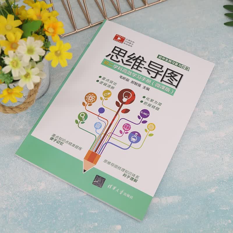 思维导图初二学科高效学习手册（微课版）详情图