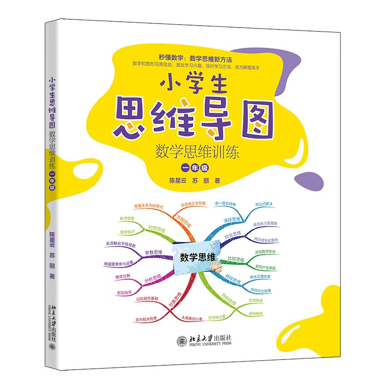 小学生思维导图:数学思维训练(一年级) 小学解题三字诀:可视化 课外阅读暑期阅读学生阅读畅销教辅详情图