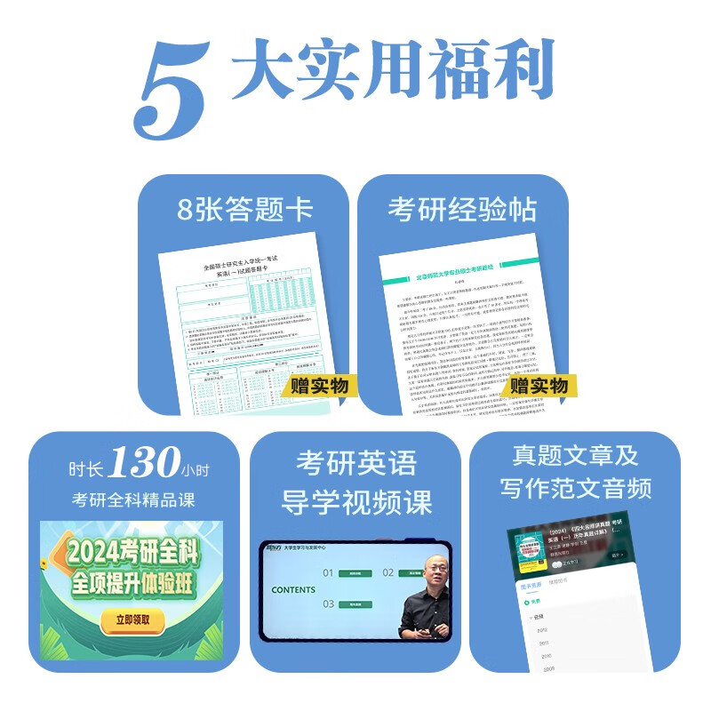 新东方 2024四大名师讲真题 考研英语(一)历年真题详解：基础版 一线教师助你冲刺高分俞敏洪力荐详情图