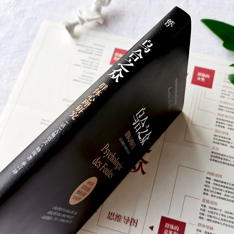 乌合之众:群体心理研究( 社会心理学领域扛鼎之作,讲透政治、经济、管理的心理学巨著,入选改变世界的20本书。附赠思维导图,平装)创美工厂详情图