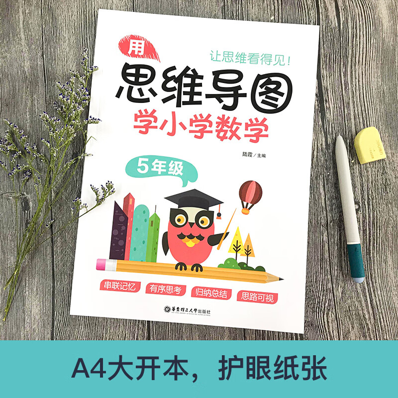 用思维导图学小学数学（5年级）详情图