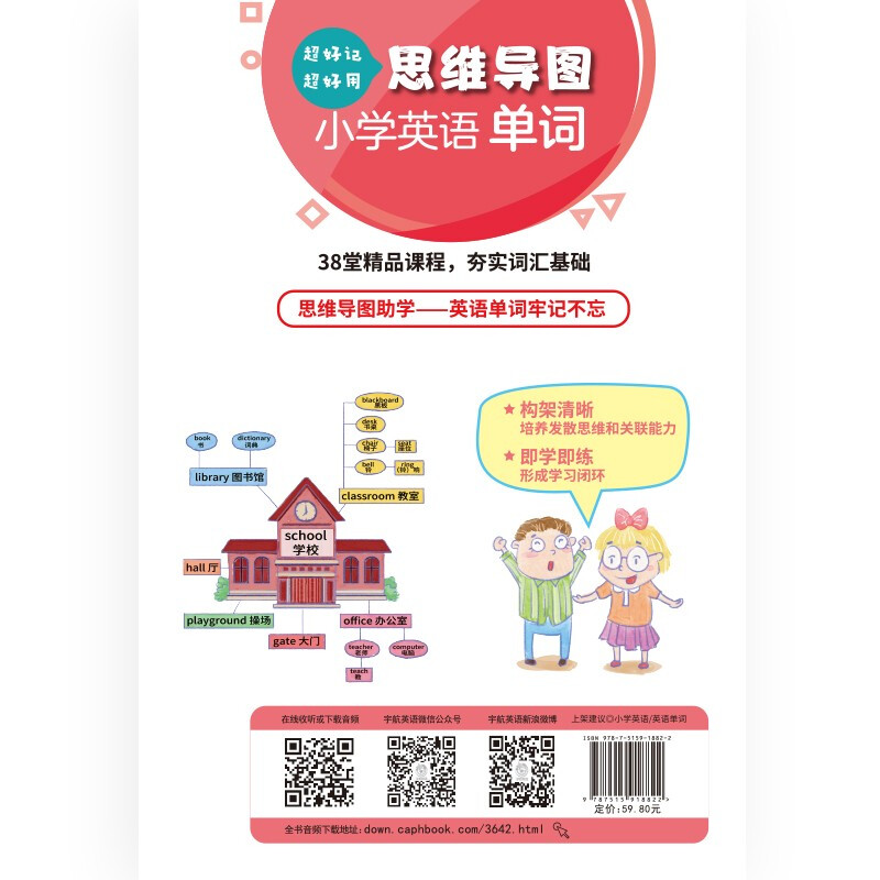 思维导图超好记超好用小学英语单词