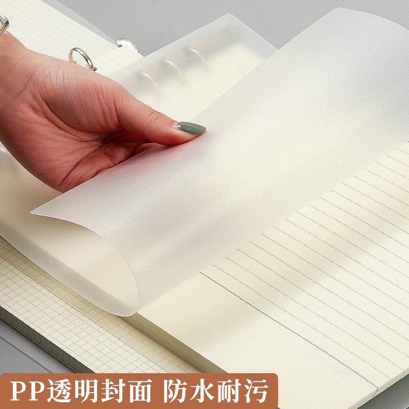法拉蒙（faramon）活页本2本装A4大本子笔记本子加厚横向可拆卸思维导图简约大学生线圈康奈尔日记本详情图