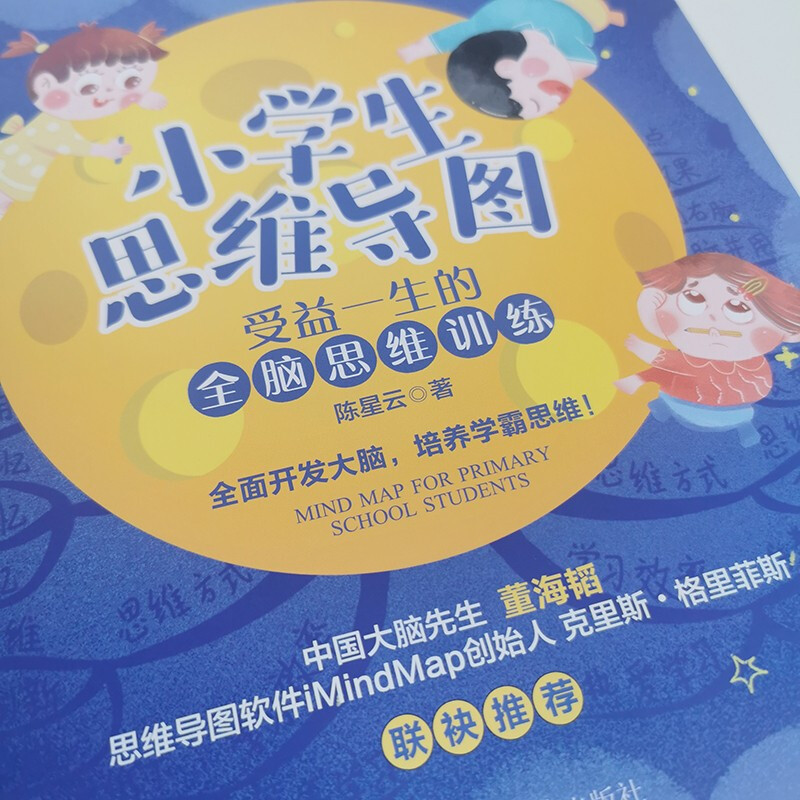 小学生思维导图：受益一生的全脑思维训练 课外阅读暑期阅读学生阅读
