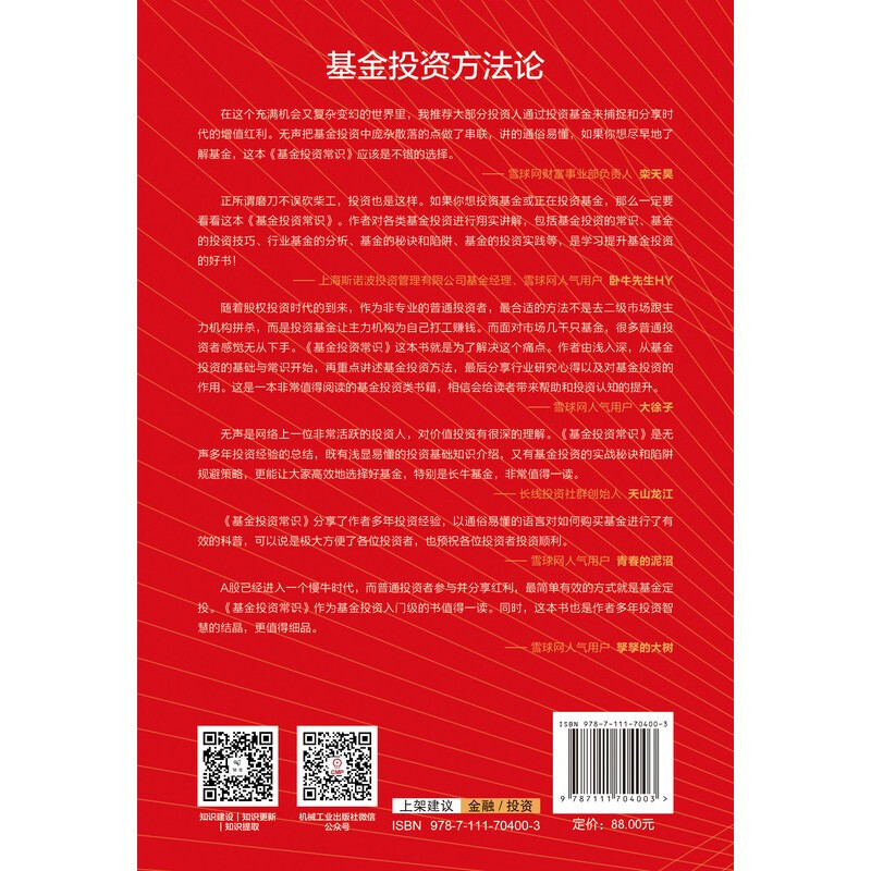 基金投资常识详情图
