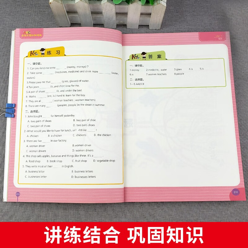 小学英语思维导图玩转语法速记速背小学英语基础知识语法大全名词 冠词 代词句型时态