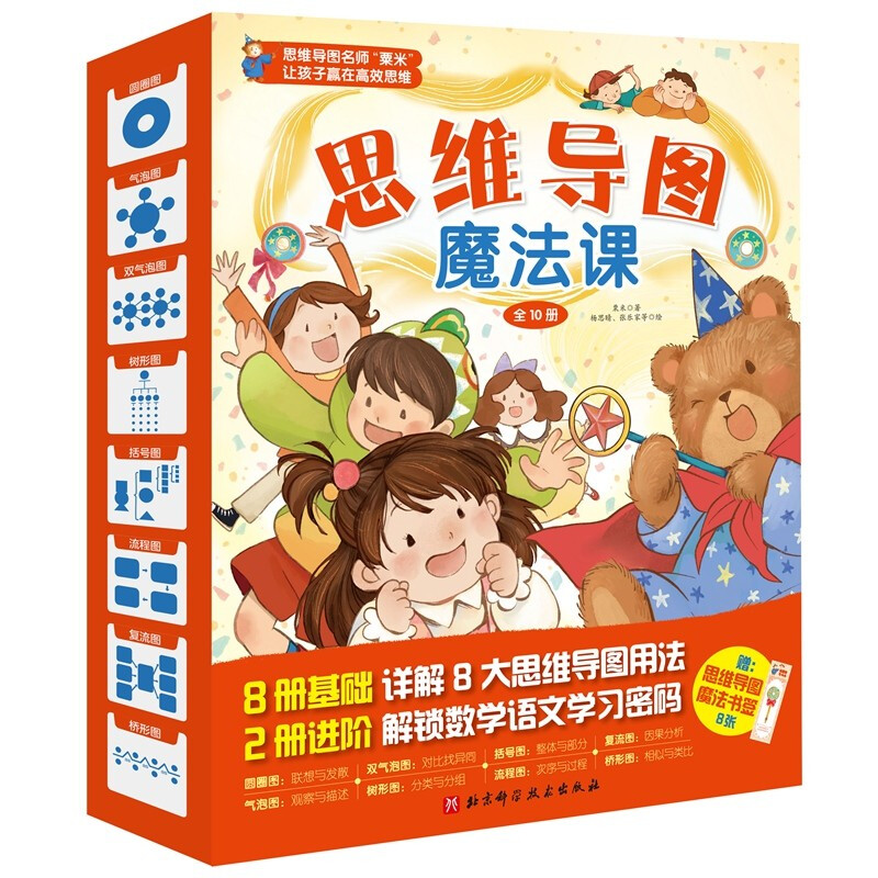 思维导图魔法课（全10册）  详情图