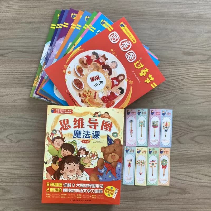 思维导图魔法课（全10册）  详情图