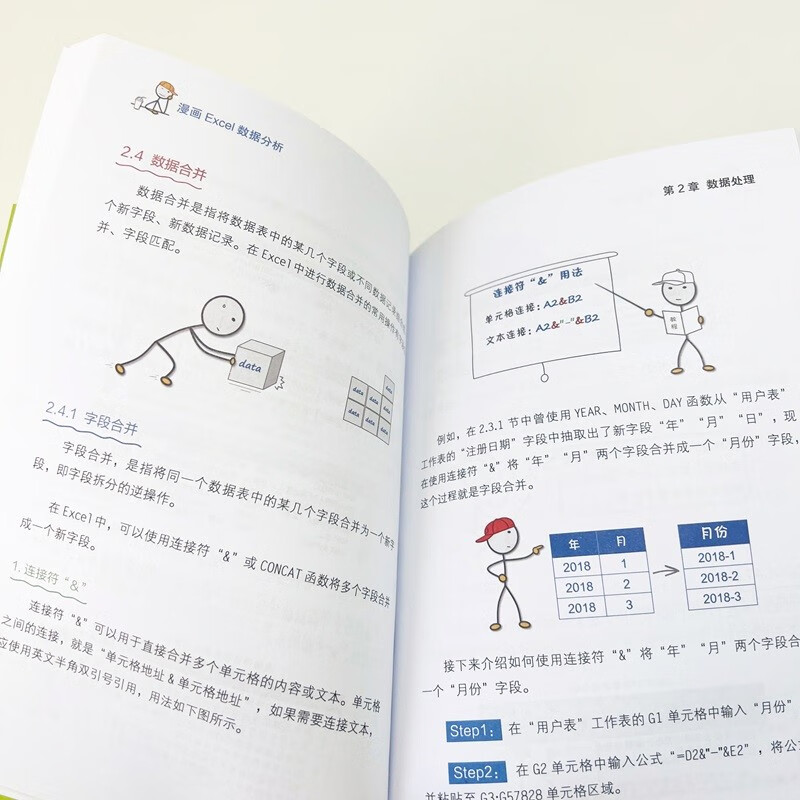 漫画EXCEL数据分析