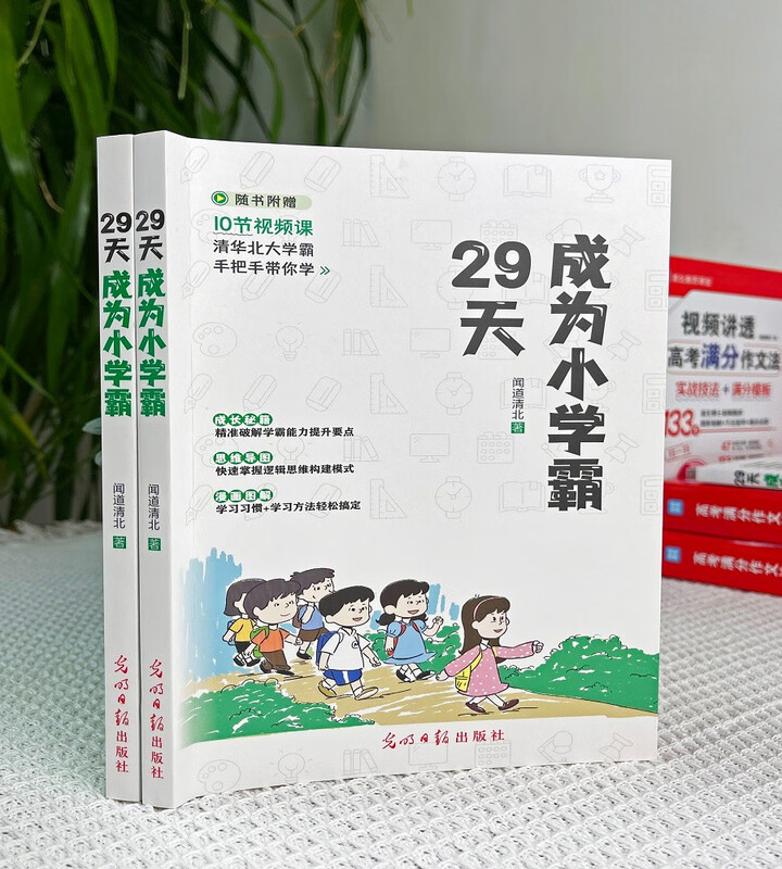 29天成为小学霸 成为小学霸成长秘籍思维导图清北学霸思维教育详情图