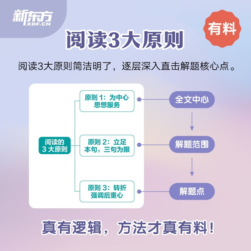 新东方 恋练悦读：巧解考研英语阅读 波妈全新考研阅读一本通英语一英语二阅读突破高分