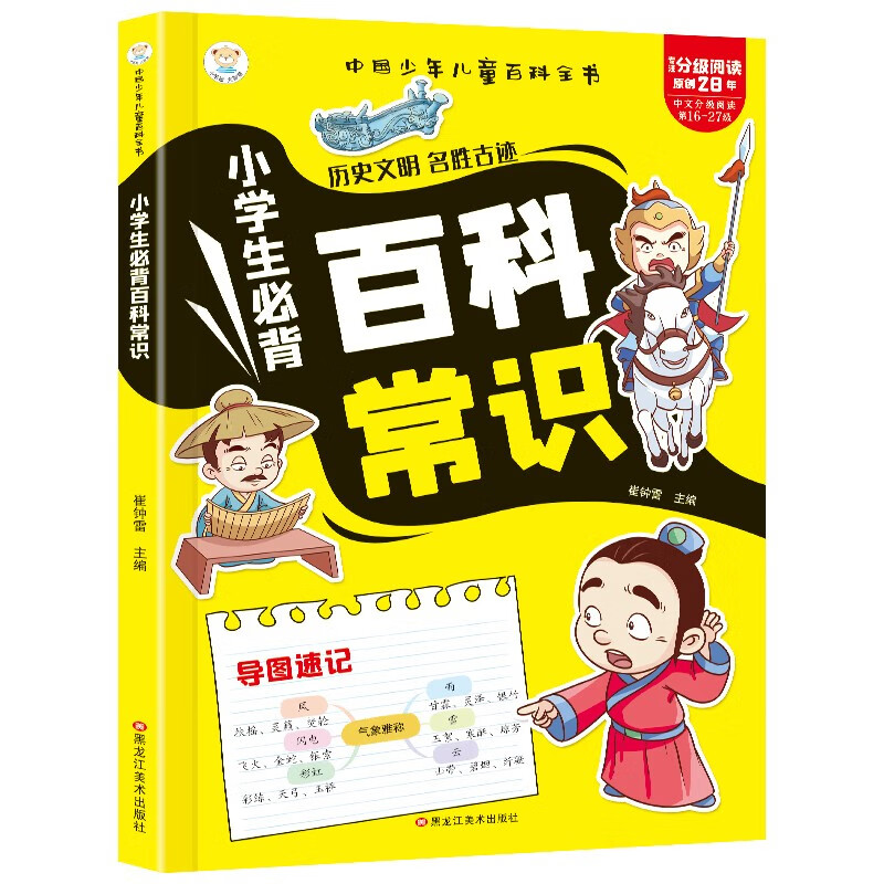 【抖音爆款】小学生必背百科常识 文学考点常识 1-6年级通用 思维导图速记 6-12岁 2025新版详情图