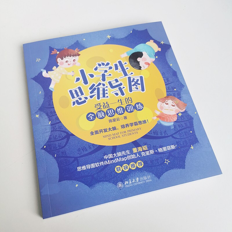 小学生思维导图：受益一生的全脑思维训练 课外阅读暑期阅读学生阅读