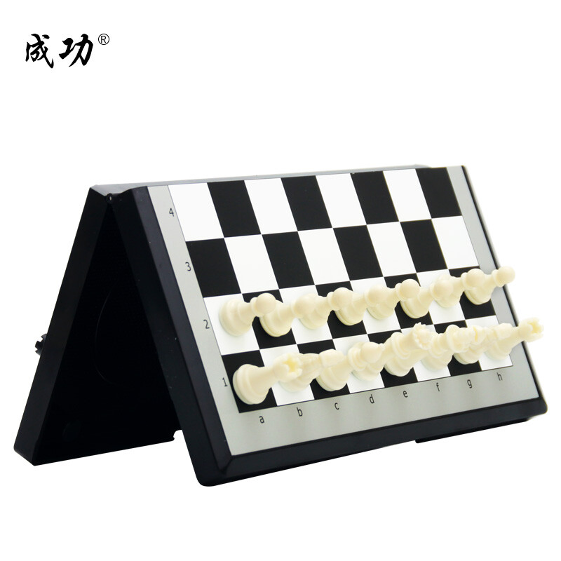 成功国际象棋儿童棋便捷式折叠磁性国际象棋两用棋盘益智棋类玩具4015详情图