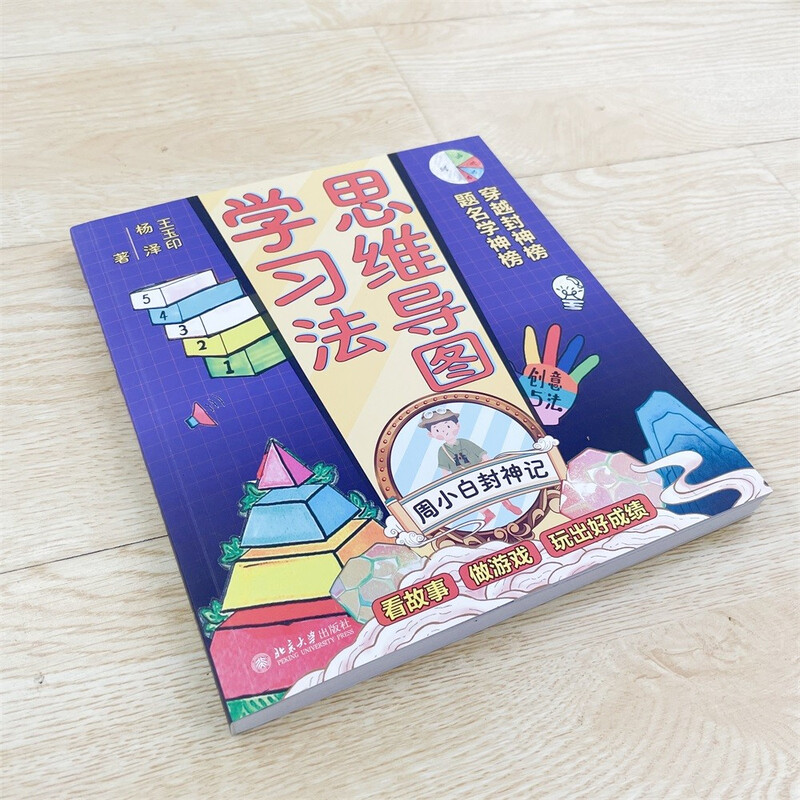 思维导图学习法:周小白封神记 课外阅读暑期阅读学生阅读详情图
