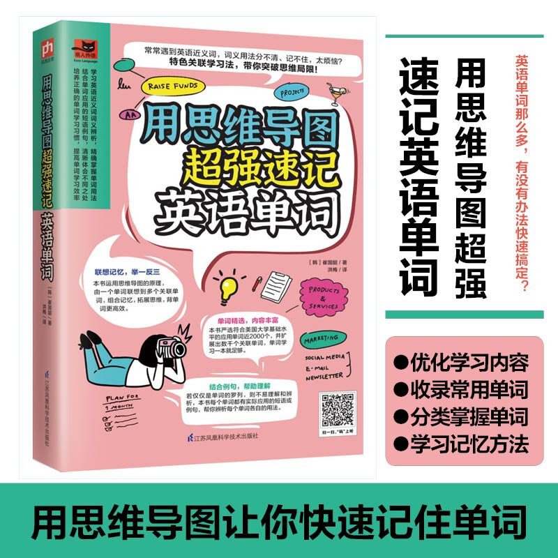 用思维导图超强速记英语单词（常常遇到英语近义词，词义用法分不清、记不住、太烦恼？）详情图