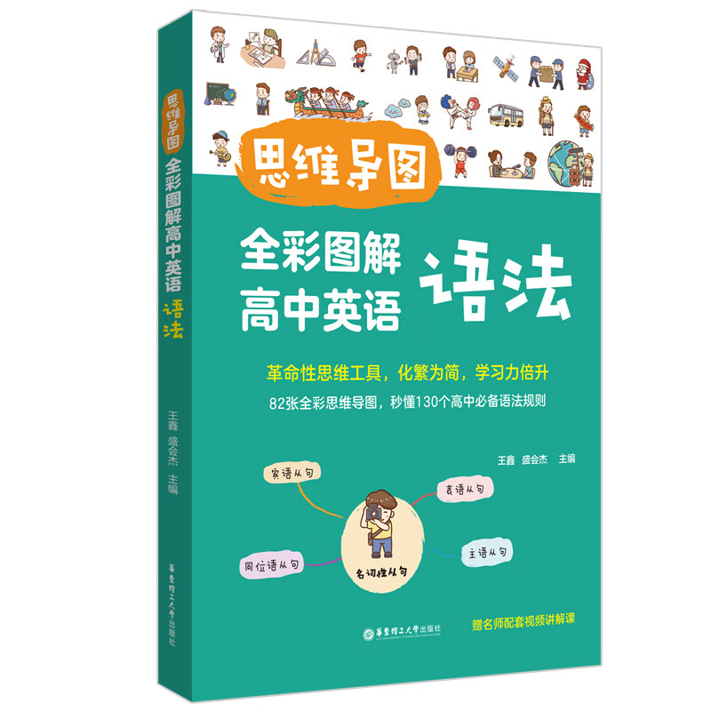 思维导图. 全彩图解高中英语语法（赠名师配套视频讲解课）