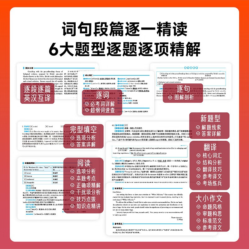【全场9折】陈正康考研英语2025考研英语一二真题超精读（基础篇）2005-2009考研英语真题试卷集附解析【全新正版/可开发票】详情图